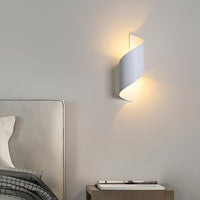 Nordic Aluminium Golf Wrap Wandlamp
