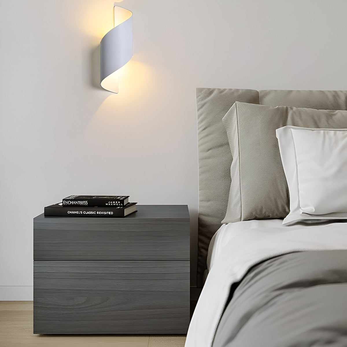 Nordic Aluminium Golf Wrap Wandlamp