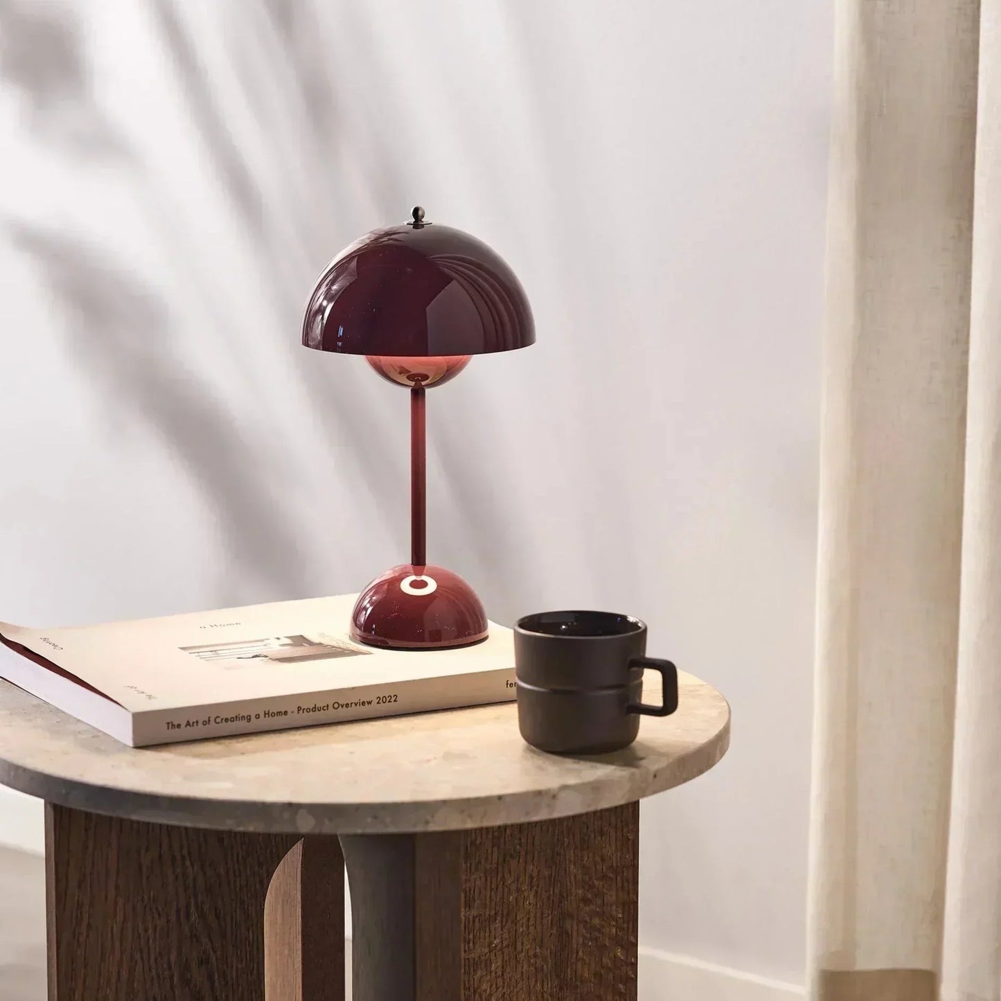 NordicGlow Luxe Moderne Paddenstoel Bureau Lamp