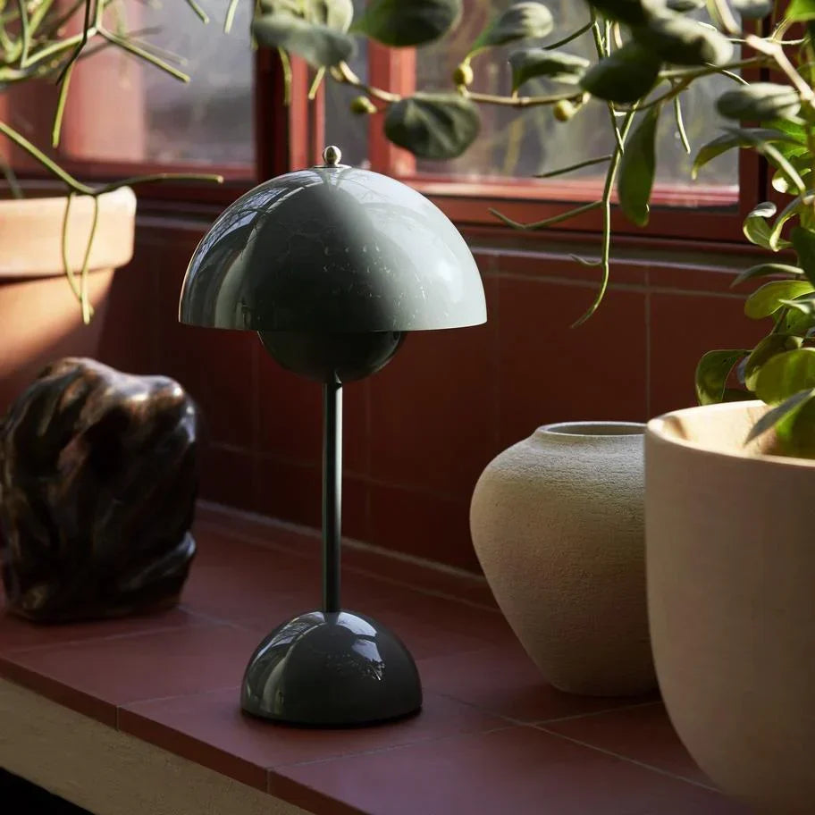 NordicGlow Luxe Moderne Paddenstoel Bureau Lamp