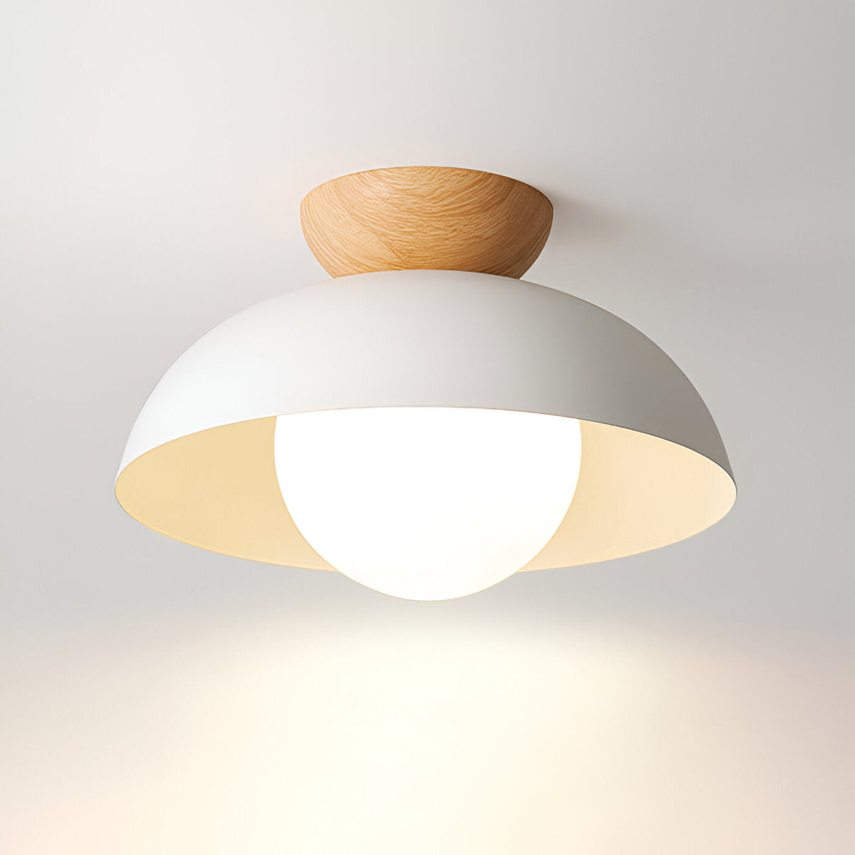 Nordic Minimalistische Eco IJzeren Schaduw Plafondlamp