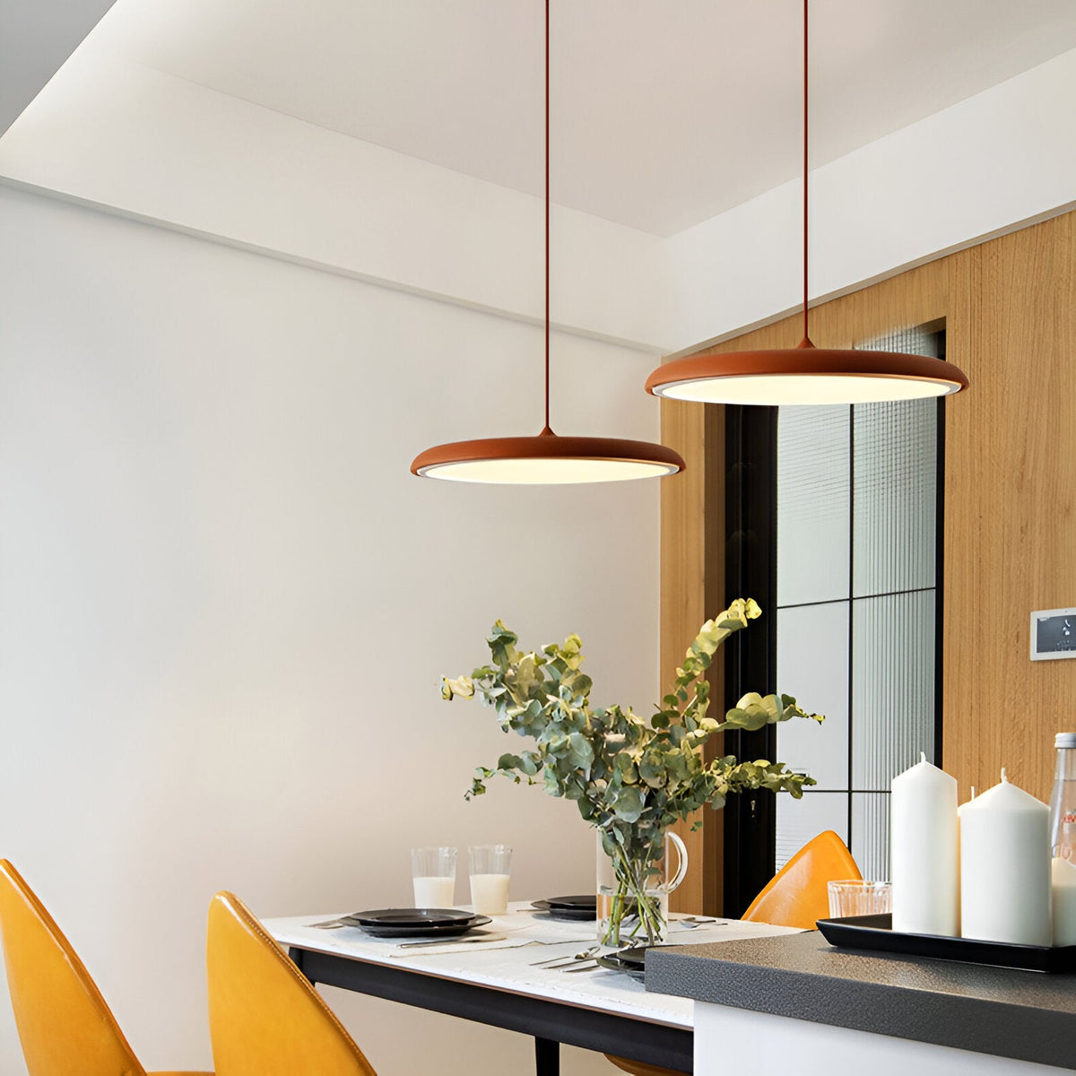 Noordse Moderne Vliegende Schotel Hanglamp