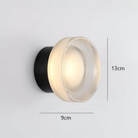 Aurel Nordic Frosted Acryl Wandlamp