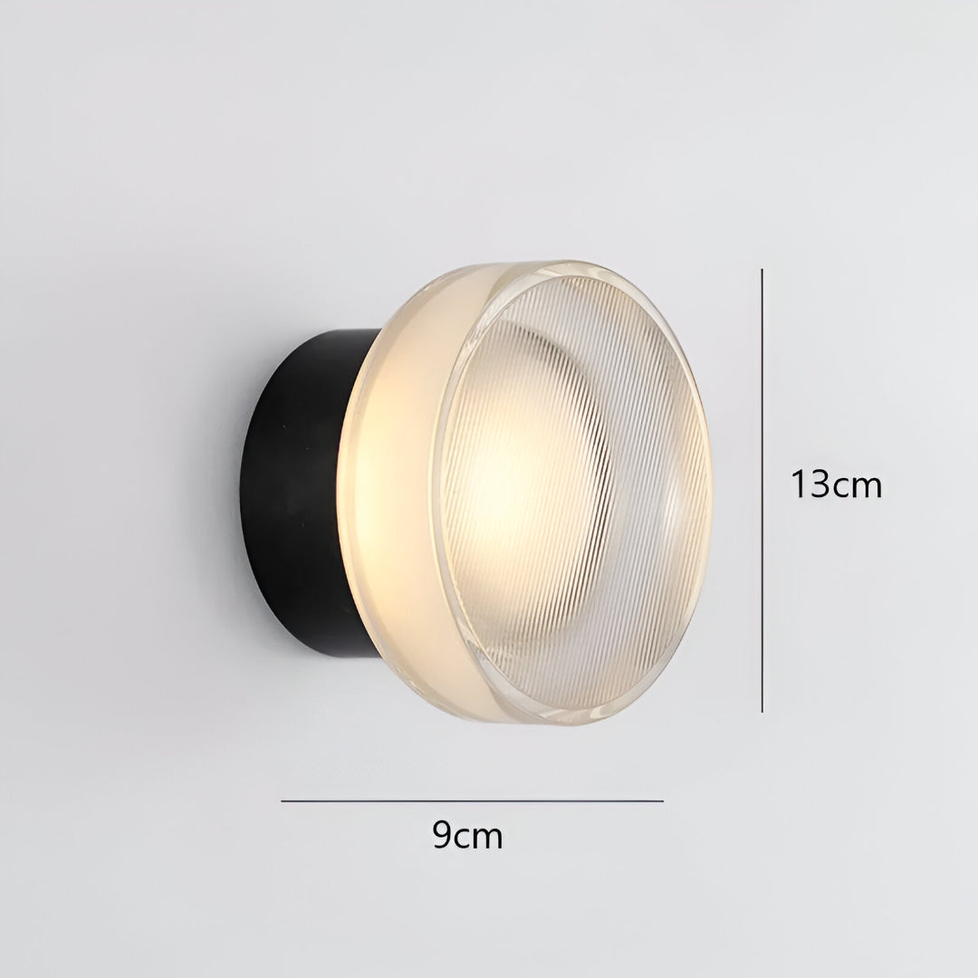 Aurel Nordic Frosted Acryl Wandlamp