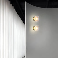 Aurel Nordic Frosted Acryl Wandlamp