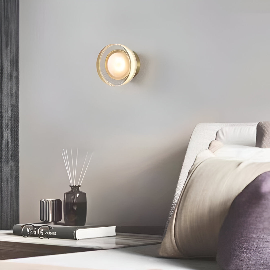Aurel Nordic Frosted Acryl Wandlamp