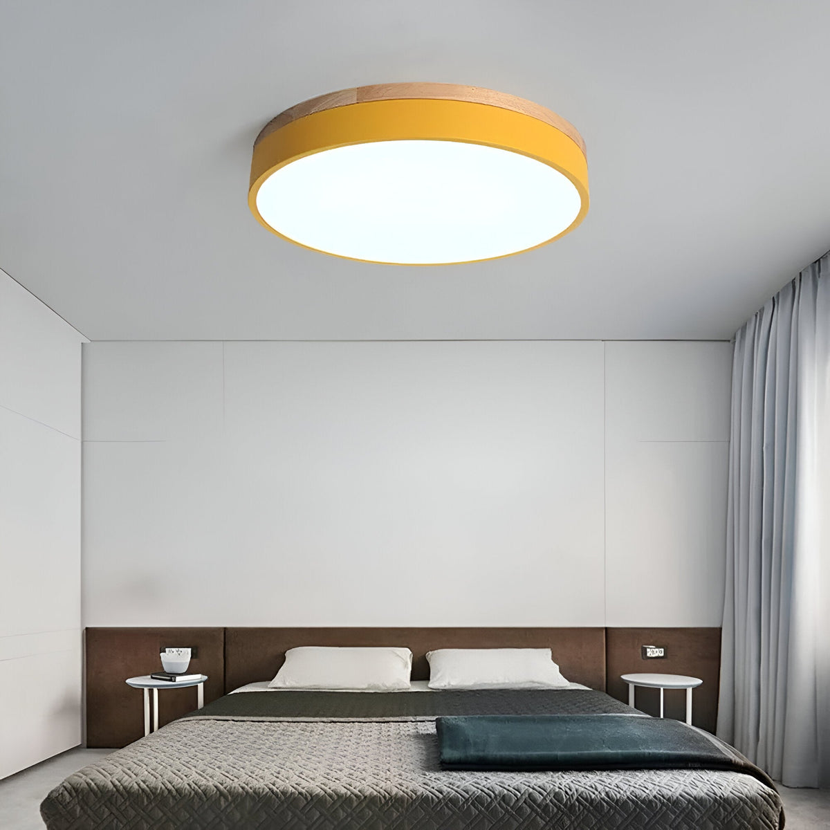 Nordic LED Ronde Plafondlamp van Acryl Minimalistisch