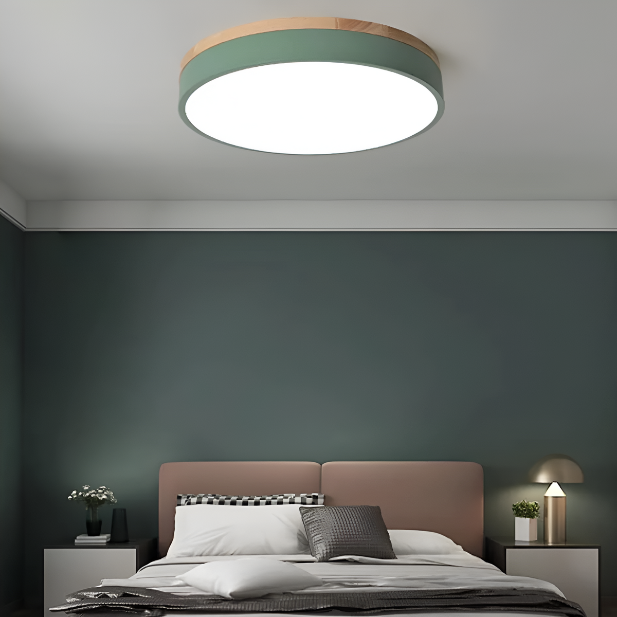 Nordic LED Ronde Plafondlamp van Acryl Minimalistisch