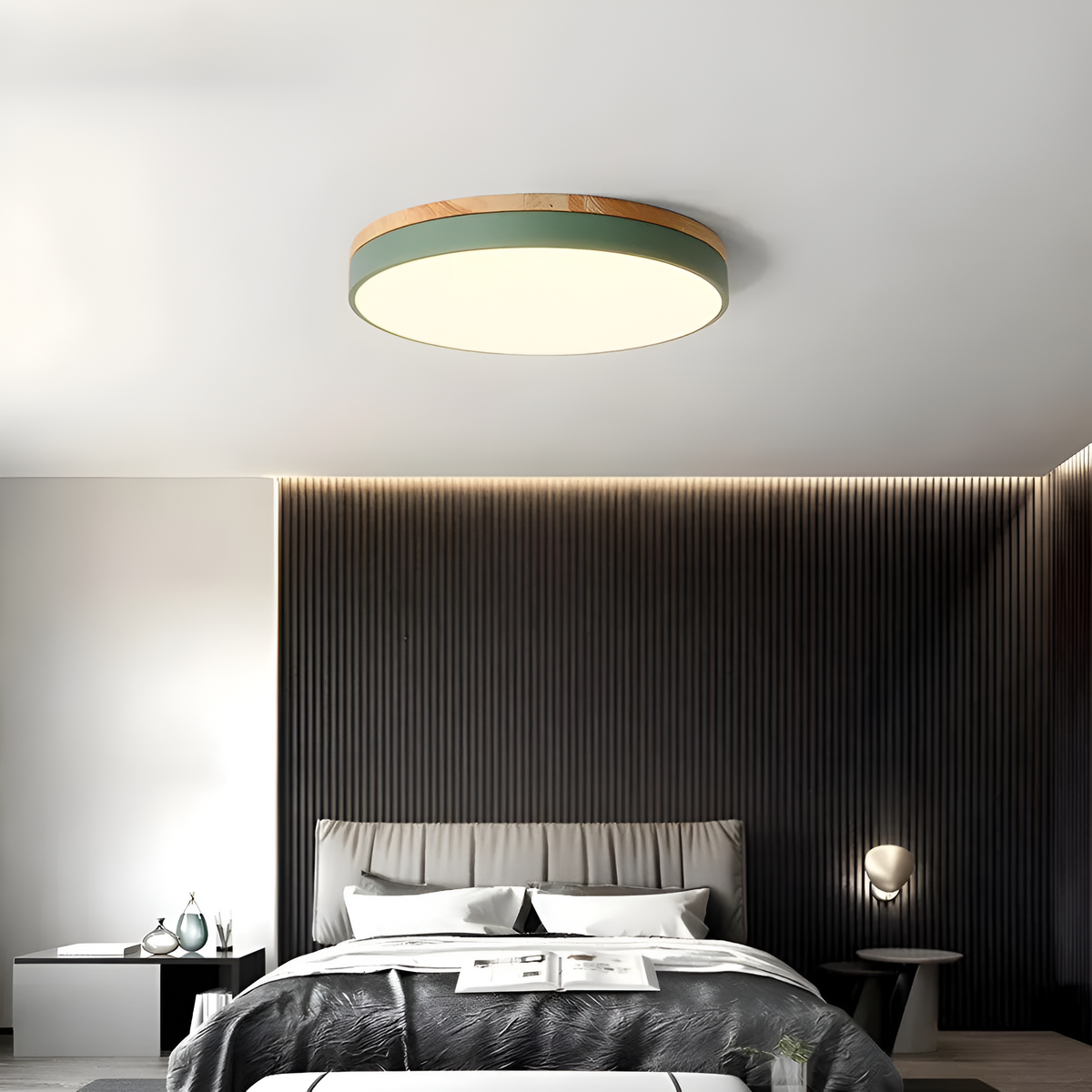 Nordic LED Ronde Plafondlamp van Acryl Minimalistisch