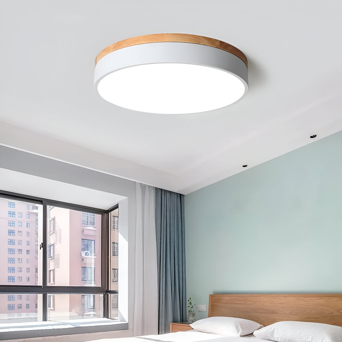 Nordic LED Ronde Plafondlamp van Acryl Minimalistisch