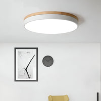 Nordic LED Ronde Plafondlamp van Acryl Minimalistisch