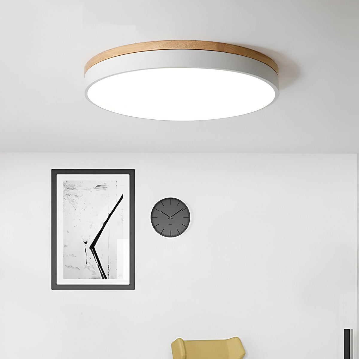 Nordic LED Ronde Plafondlamp van Acryl Minimalistisch