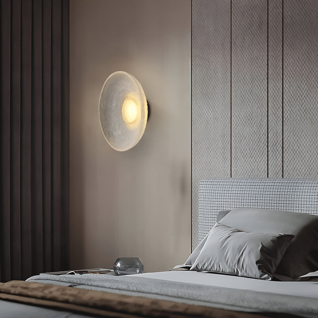 Seren Nordic Hars Ronde Wandlamp