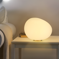 Noordse Steen-Vormige LED Tafellamp 1-Licht