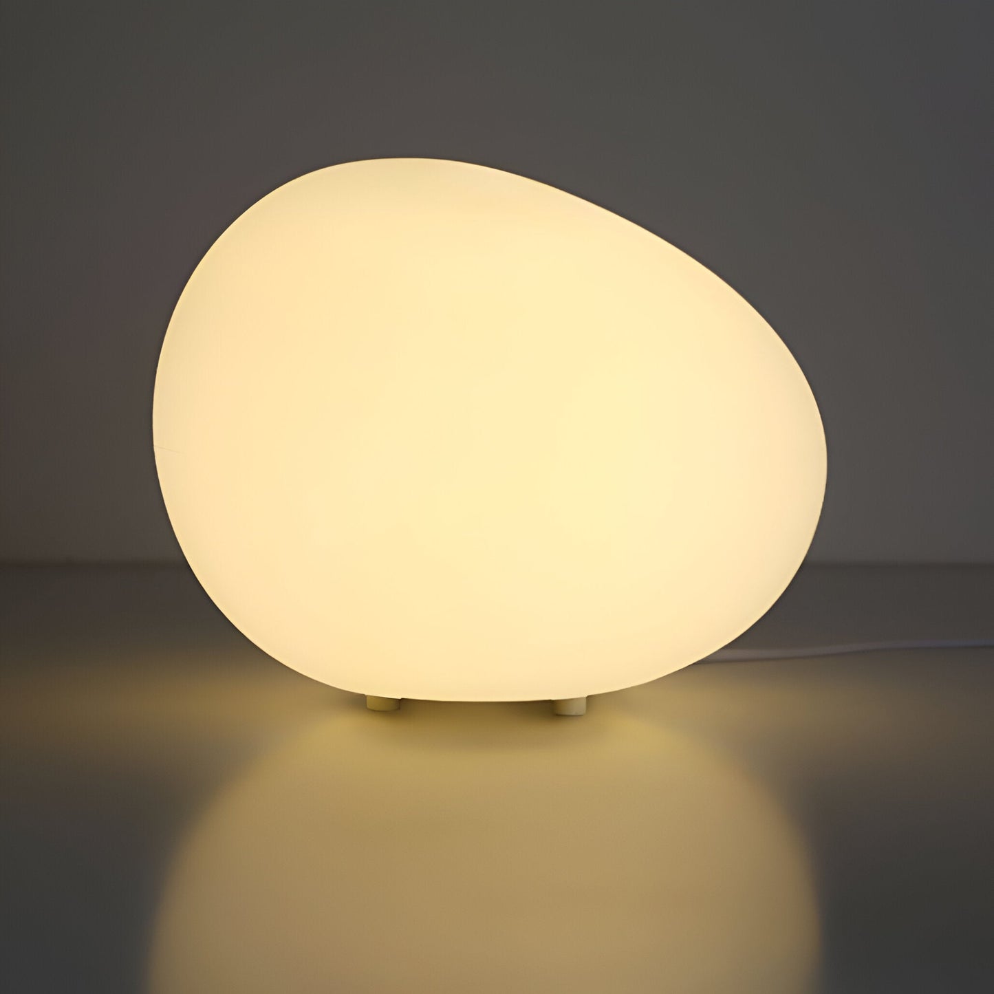 Noordse Steen-Vormige LED Tafellamp 1-Licht