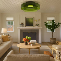 Nordic Bauhaus Glazen Laag Hanglamp