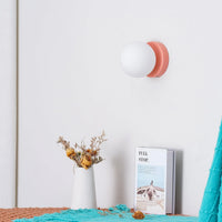 Nordic Rounded Macaron Minimalistische Wandlamp