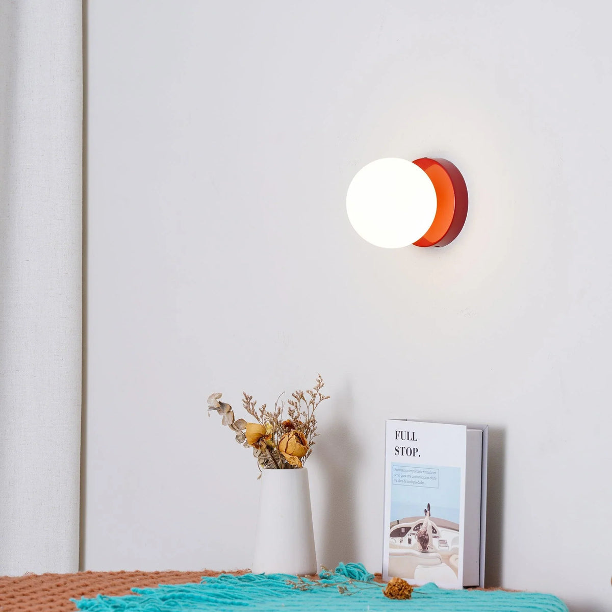 Nordic Rounded Macaron Minimalistische Wandlamp