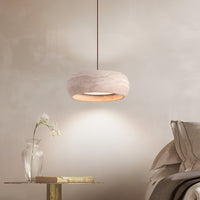 Wabi Sabi Stijl Travertijn Steen Hanglamp