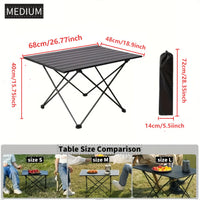 Vrouwen Opvouwbare Campingtafel Brehn