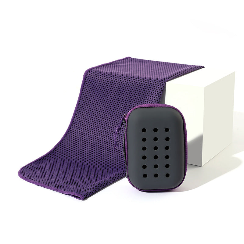 Dames Koelend Microvezel Handdoek met Opbergcase