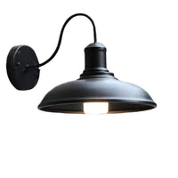 Industriële Komvormige IJzeren Buiten Wandlamp