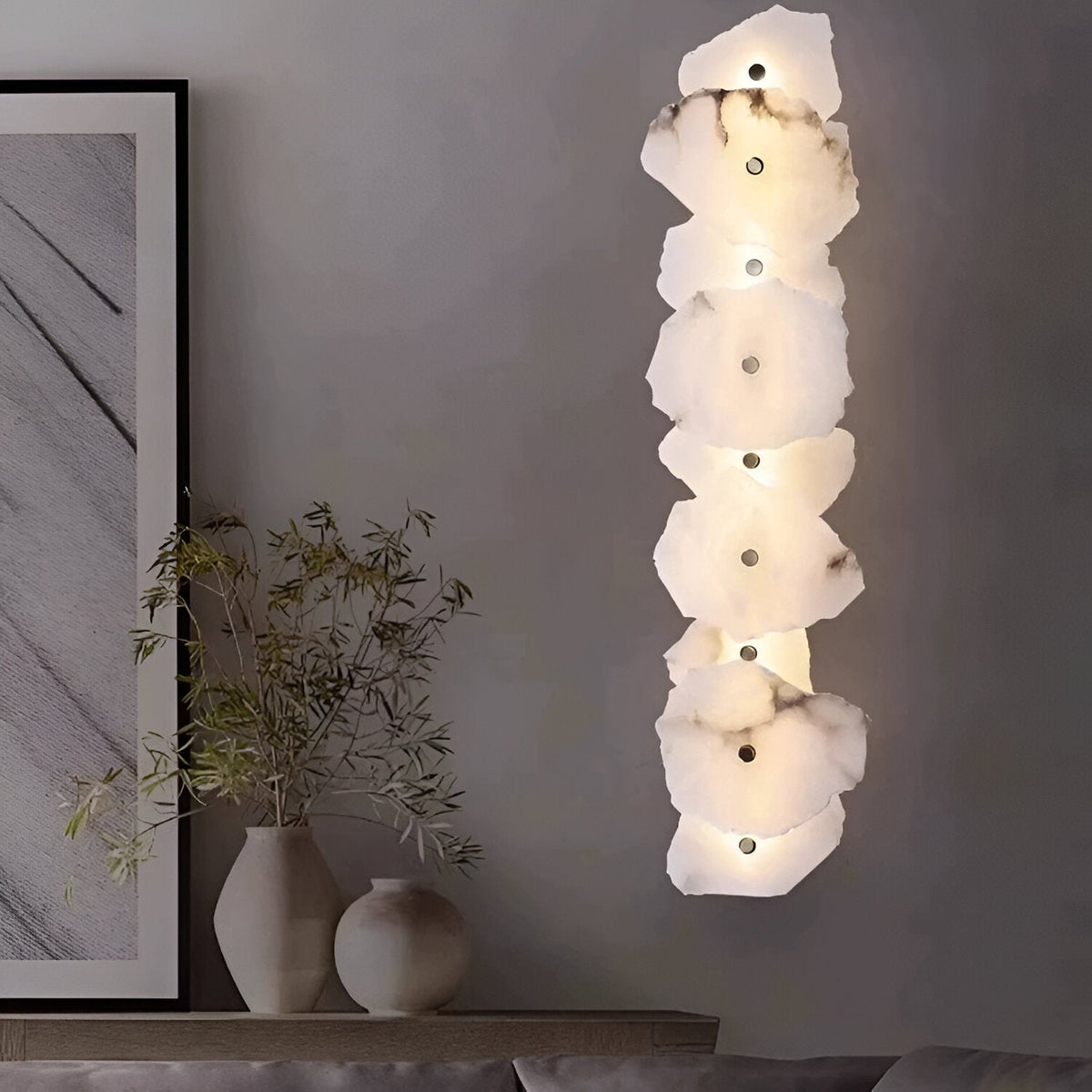 Moderne Onregelmatige Marmeren Minimalistische Wandlamp