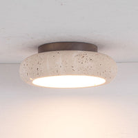 Travertine Retro Plafondlamp
