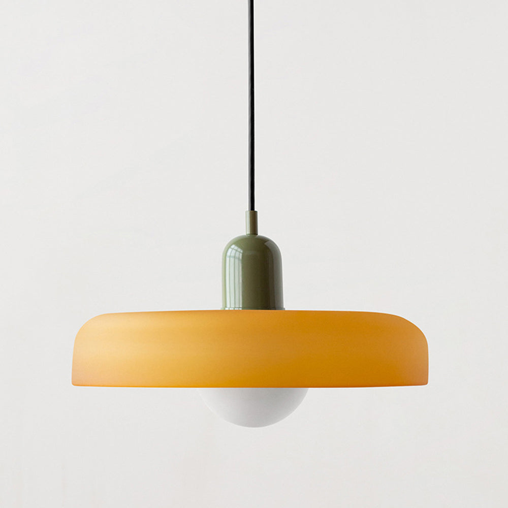 Liora Bauhaus Glazen Hanglamp Met Hoogteverstelling