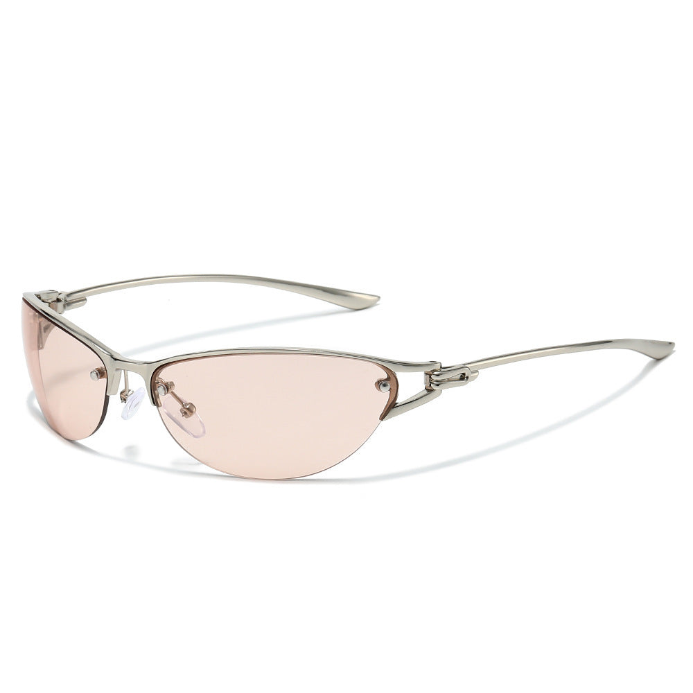 Tijdloze Chic Shield Zonnebrillen