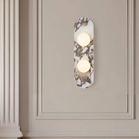 Franse Lichte Marmeren Luxe Minimalistische Wandlamp