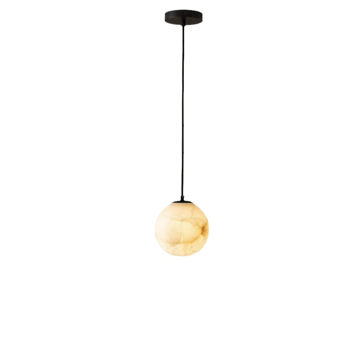 Alabaster Globe Moderne Hanglamp