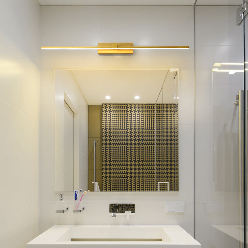Hexa Wandlamp Lineair voor Spiegel Badkamer, Moderne Slaapkamer