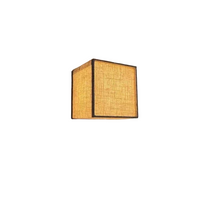 Zenform Glow Japanse Wabi-Sabi Stoffen Wandlamp