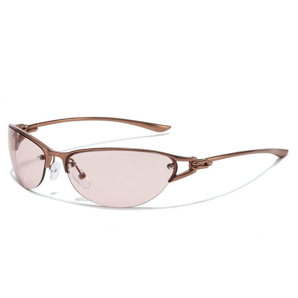 Tijdloze Chic Shield Zonnebrillen