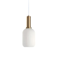 Nordic Kleurrijke Glazen Retro Hanglamp