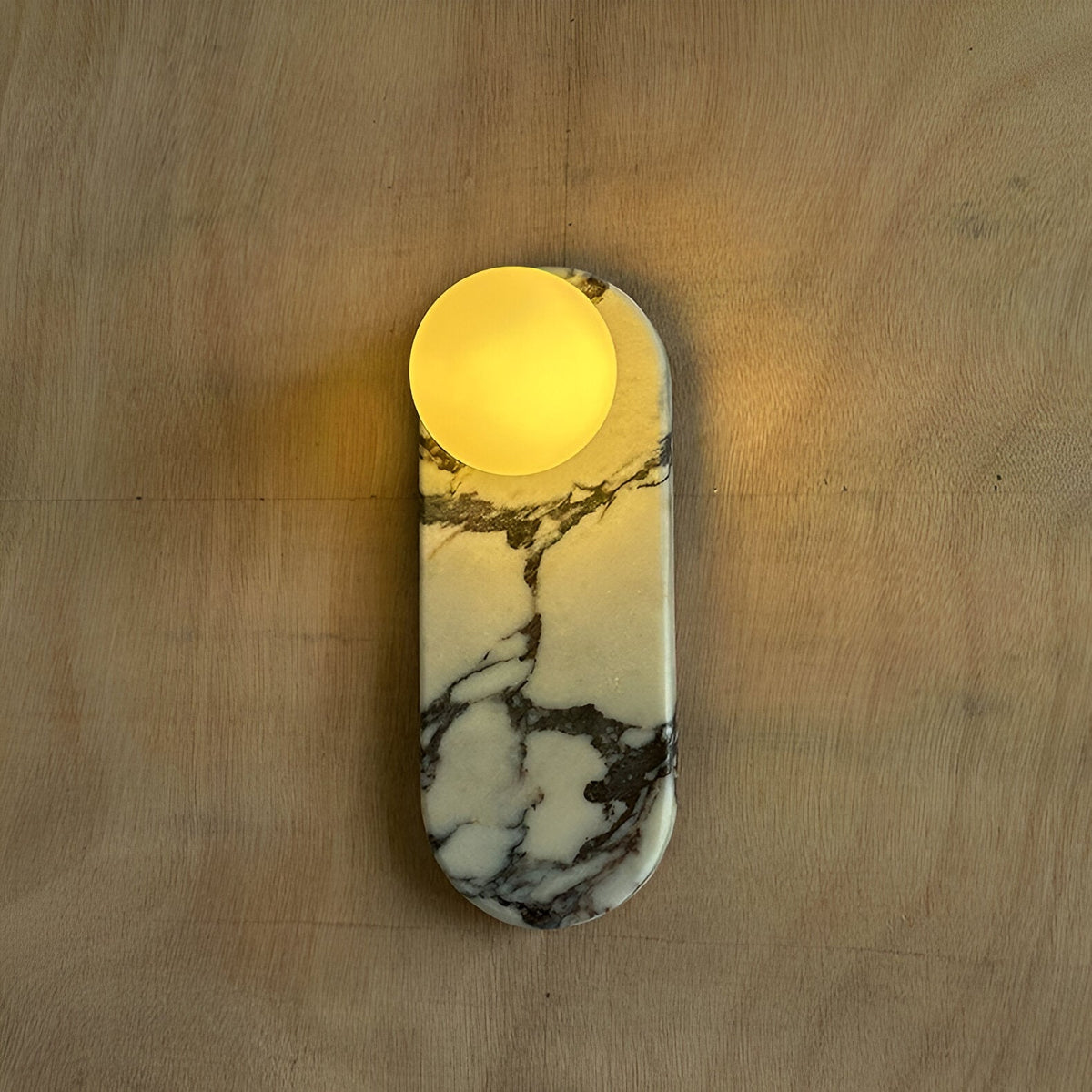Franse Lichte Marmeren Luxe Minimalistische Wandlamp