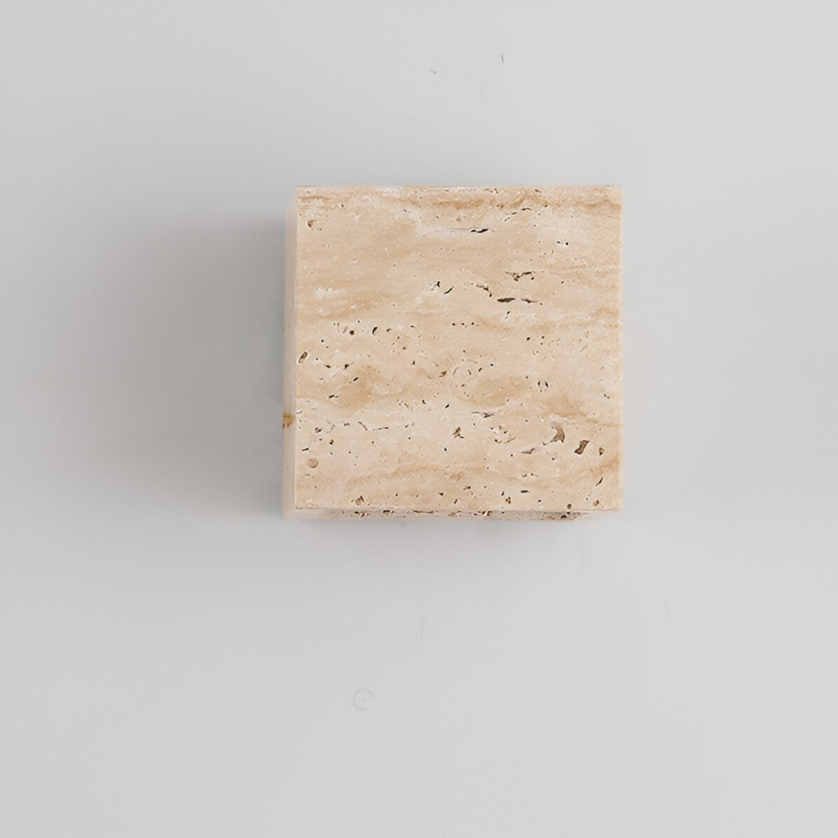 Travertijn Steen Minimalistische Buiten LED Wandlamp