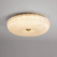 Gerimpeld Glazen Plafondlamp
