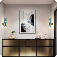 Velora Nordic Dubbele Glazen Wandlamp
