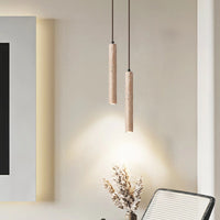 Travertine Minimalistische Lange Lijn Plafondlamp