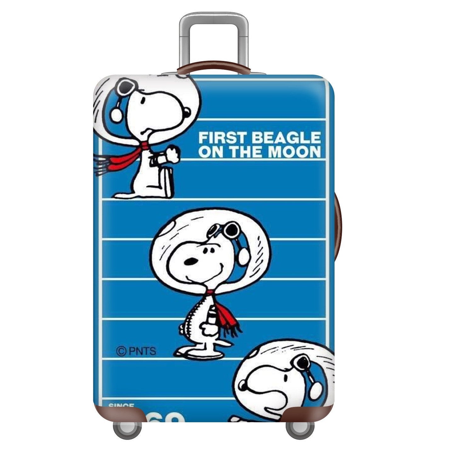 Unisex Hardcase Reis Koffer met Speelse Snoopy Motief