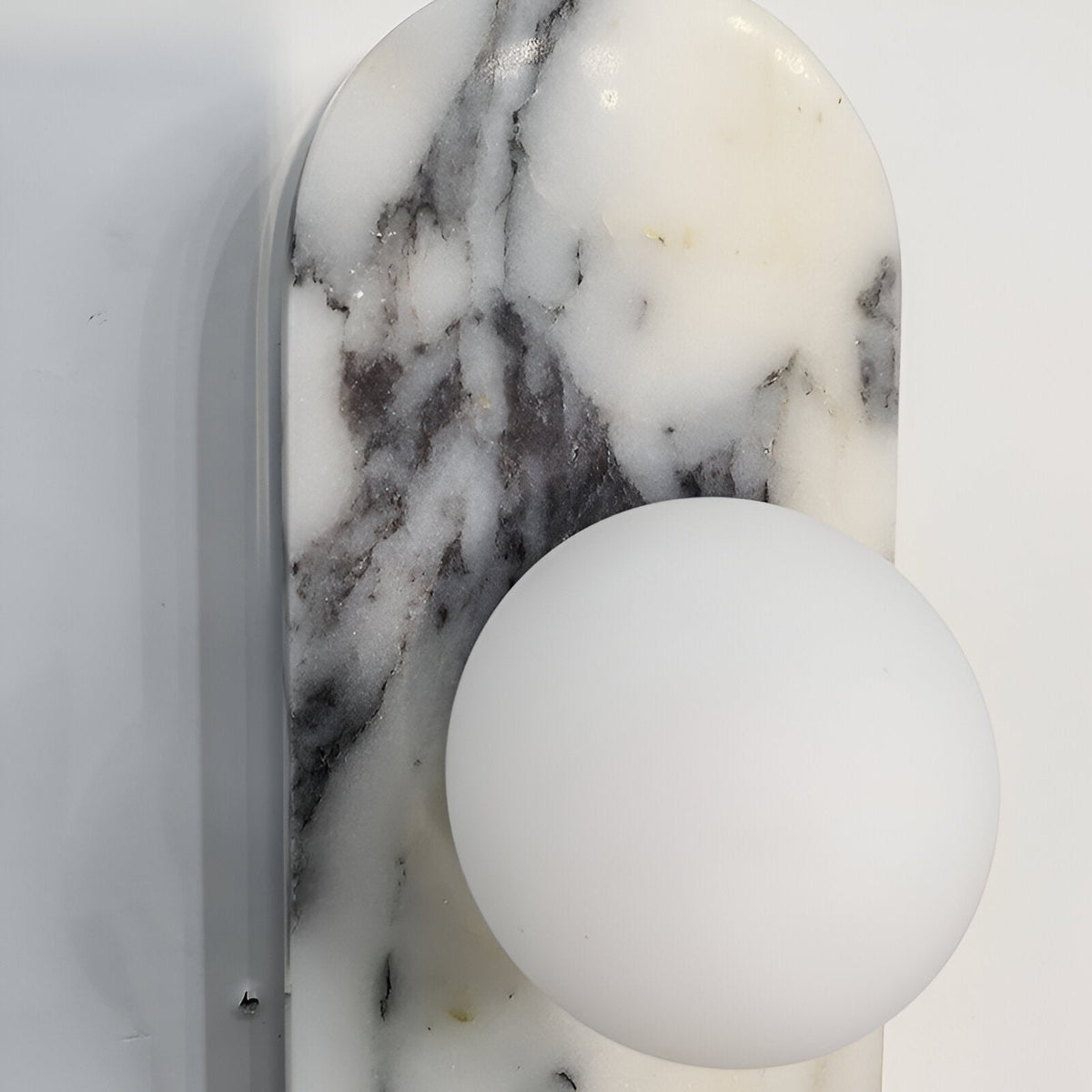Franse Lichte Marmeren Luxe Minimalistische Wandlamp