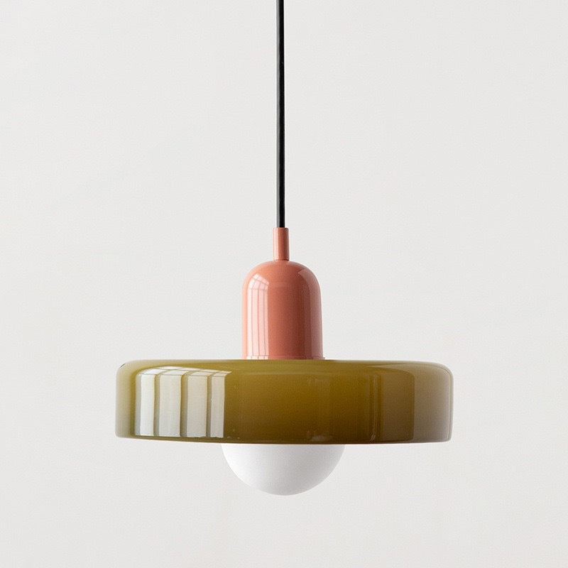 Luminous Halo Moderne Glazen Hanglamp