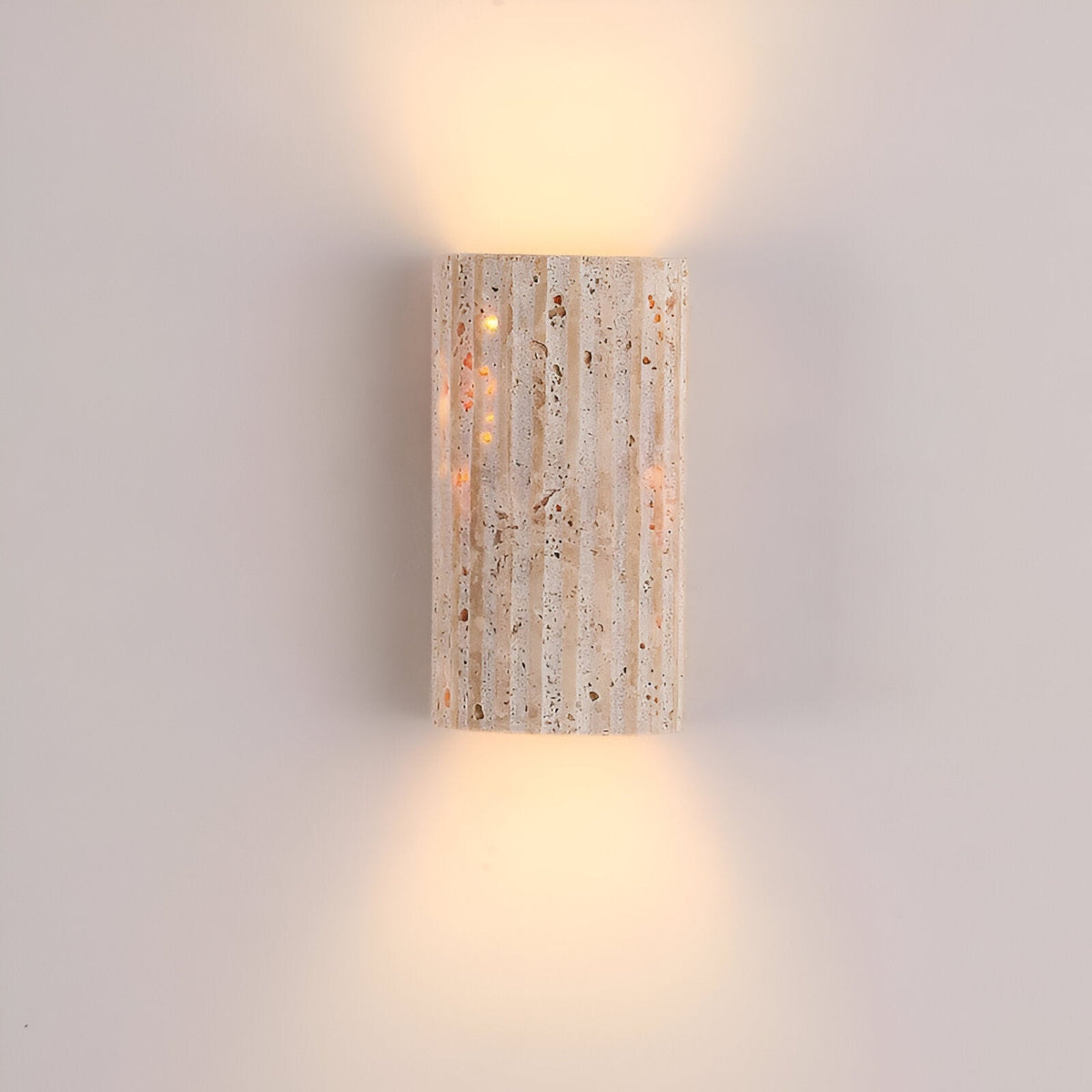 Solaro Travertine Tuin Buitenwandlamp