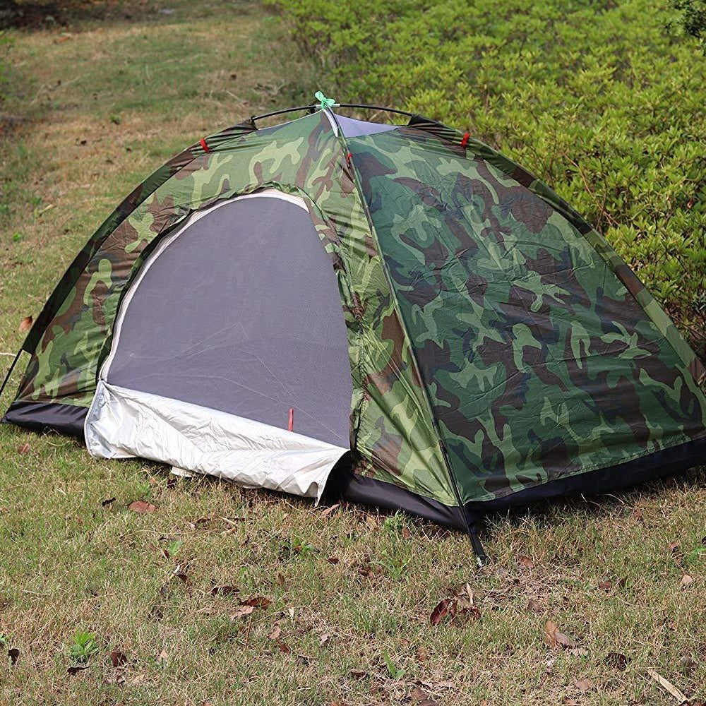 Unisex Draagbaar Campingtent met Camouflagepatroon van Brehn