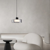 Moderne Italiaanse Rookglas Hanglamp