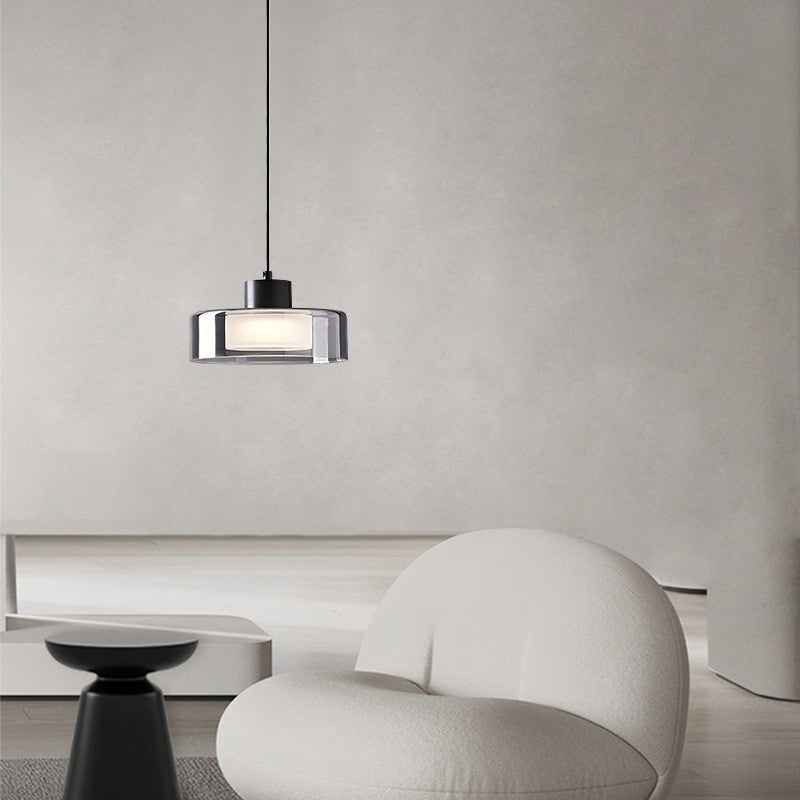 Moderne Italiaanse Rookglas Hanglamp