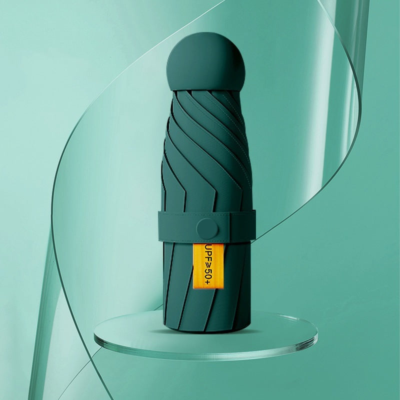 Dames UV-bescherming Opvouwbare Paraplu met Innovatief Mechanisme