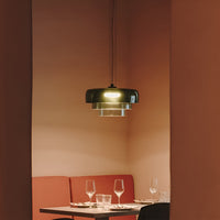 Noordse Hemelse Glazen Hanglamp